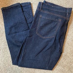 LOFT dark denim skinny jeans